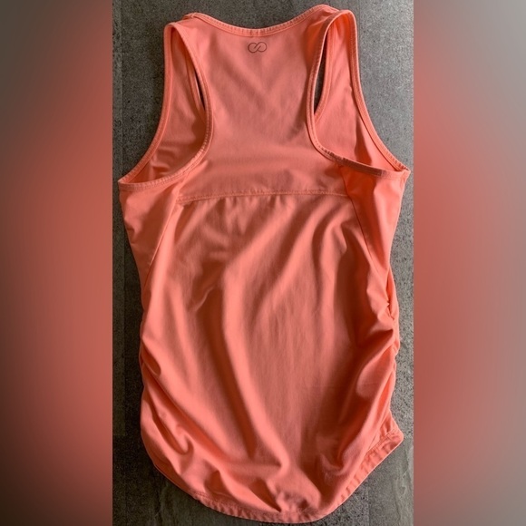 Calia Flow Ruched Side Racerback Tank Top - Picture 8 of 10
